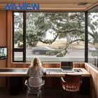 Fenêtre panoramique bilatérale encadrée par image de tissu pour rideaux de NAVIEW Windows