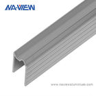 Réprimandez et cannelez les profils en aluminium d'extrusion a expulsé les planches en aluminium de plancher