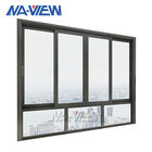 6063 en aluminium vitrail de glissement intérieur coulissant de fenêtre du bureau