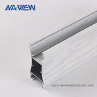 Profils en aluminium d'extrusion de douche de pièces en aluminium de cadre de porte