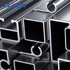 profils en aluminium d'extrusion de tube d'épaisseur de 0.60mm pour la construction