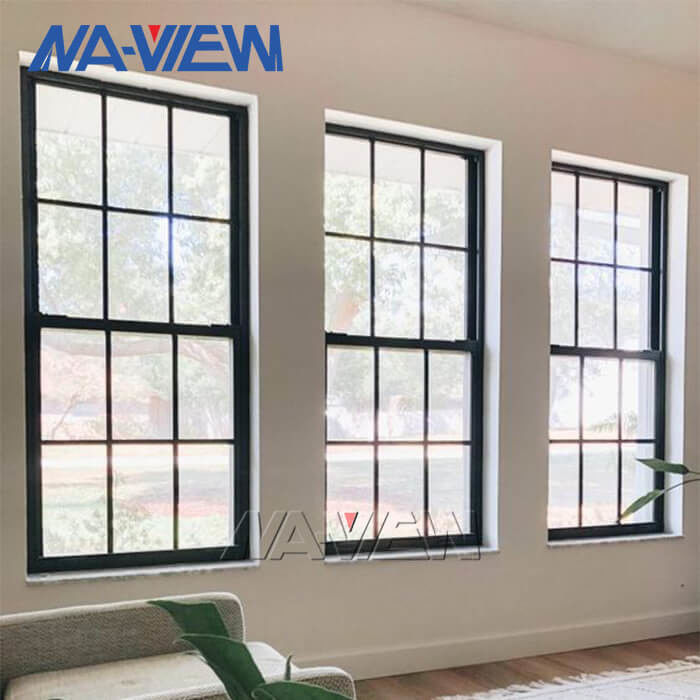 3 double Hung Windows Together Oem Odm triple